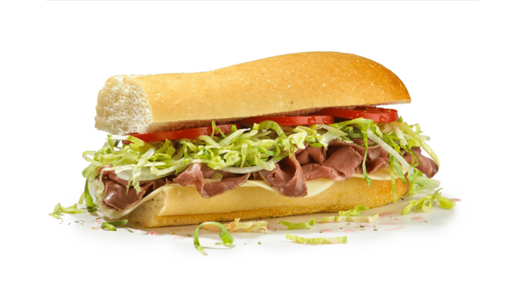 Jersey Mike's Roast Beef and Provolone