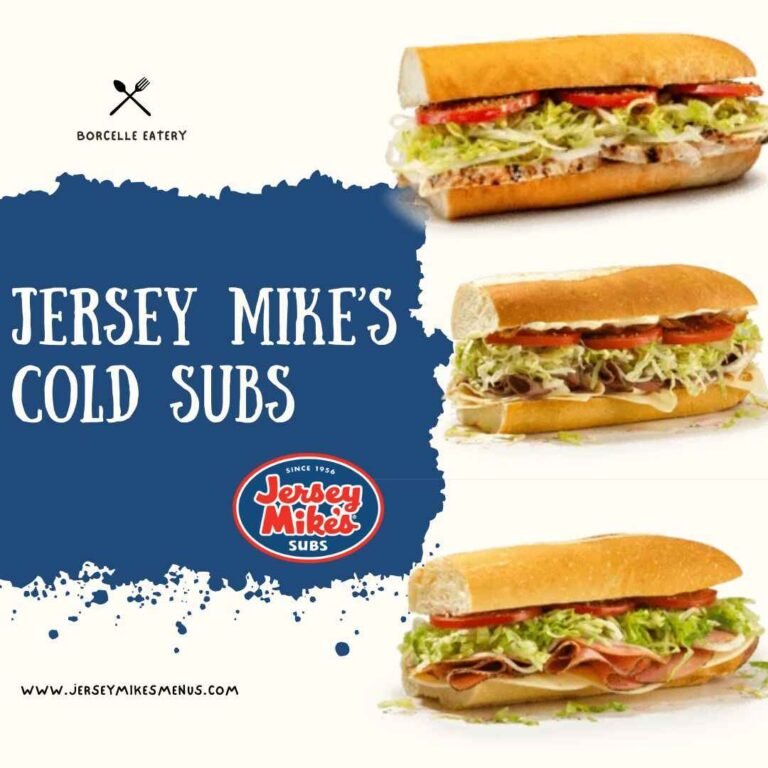 Jersey Mike’s Cold Subs