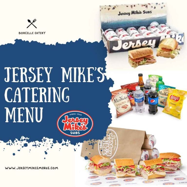 Jersey Mike’s Catering Menu
